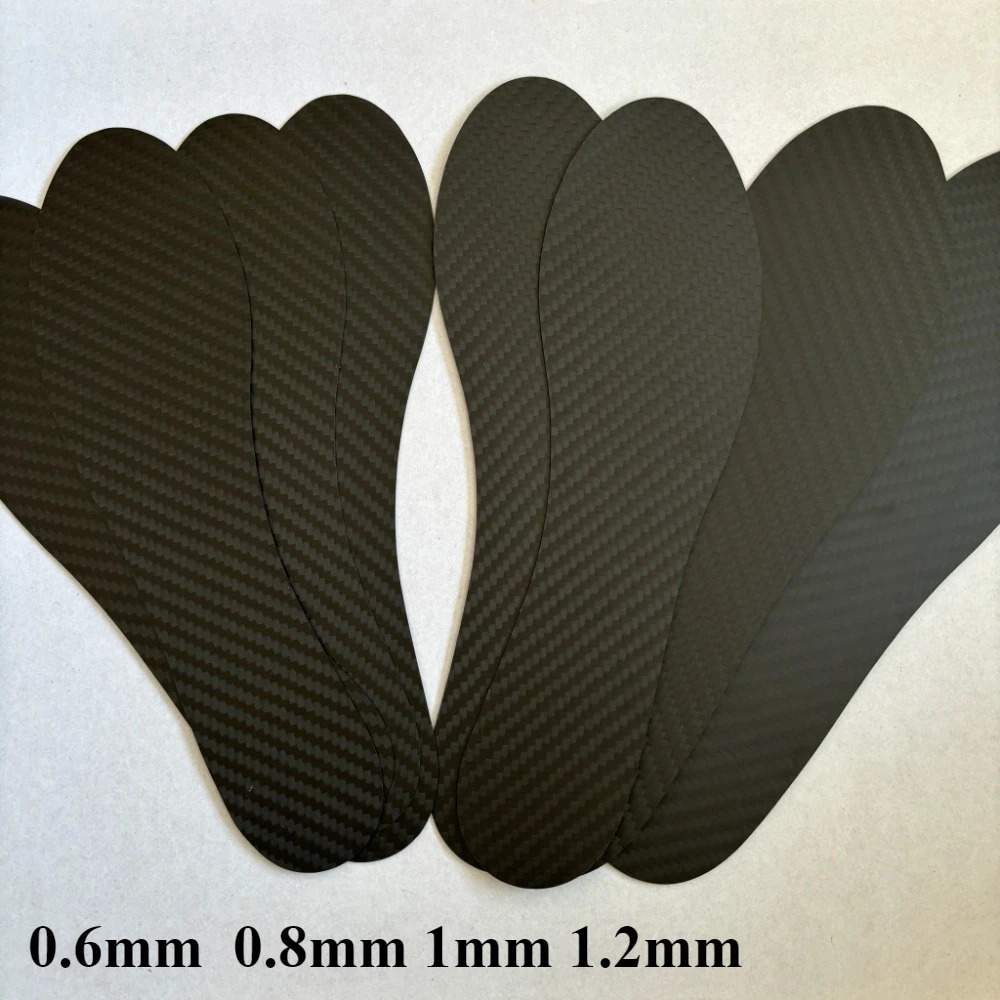 230270mm Carbon Fiber Insoles Durable Running Shoes Pad Comfort Lightweight Workout Breathable Outdoor Shoe Inserts Shoespads 251121