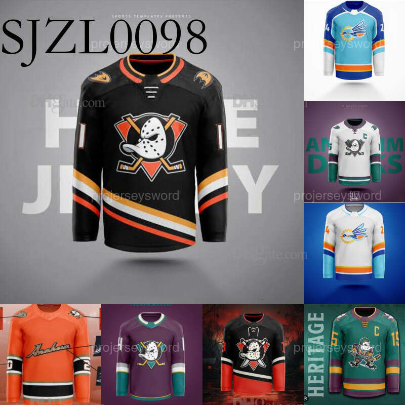 Sj98 Trevor Zegras Concepts Jersey Adam Henrique Troy Terry Cam Fowler John Gib…