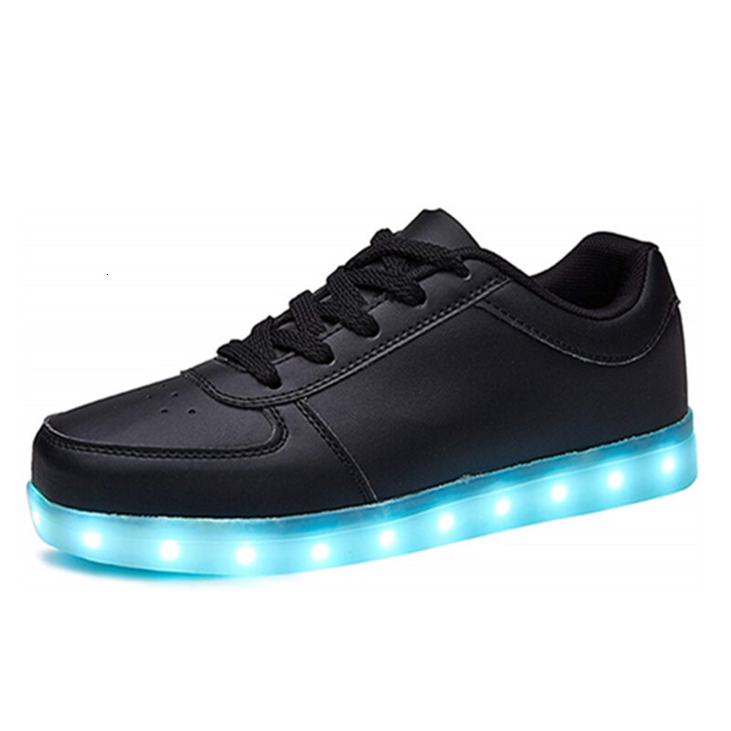 Fashion LED light shoes, student sports shoes, luminous shoes, fluorescent shoes, casual children's shoes