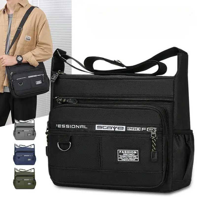 Men Single Shoulder Bag Fashion Collect Storage Bag Business Leisure Storage Women Crossbody BagT251121
