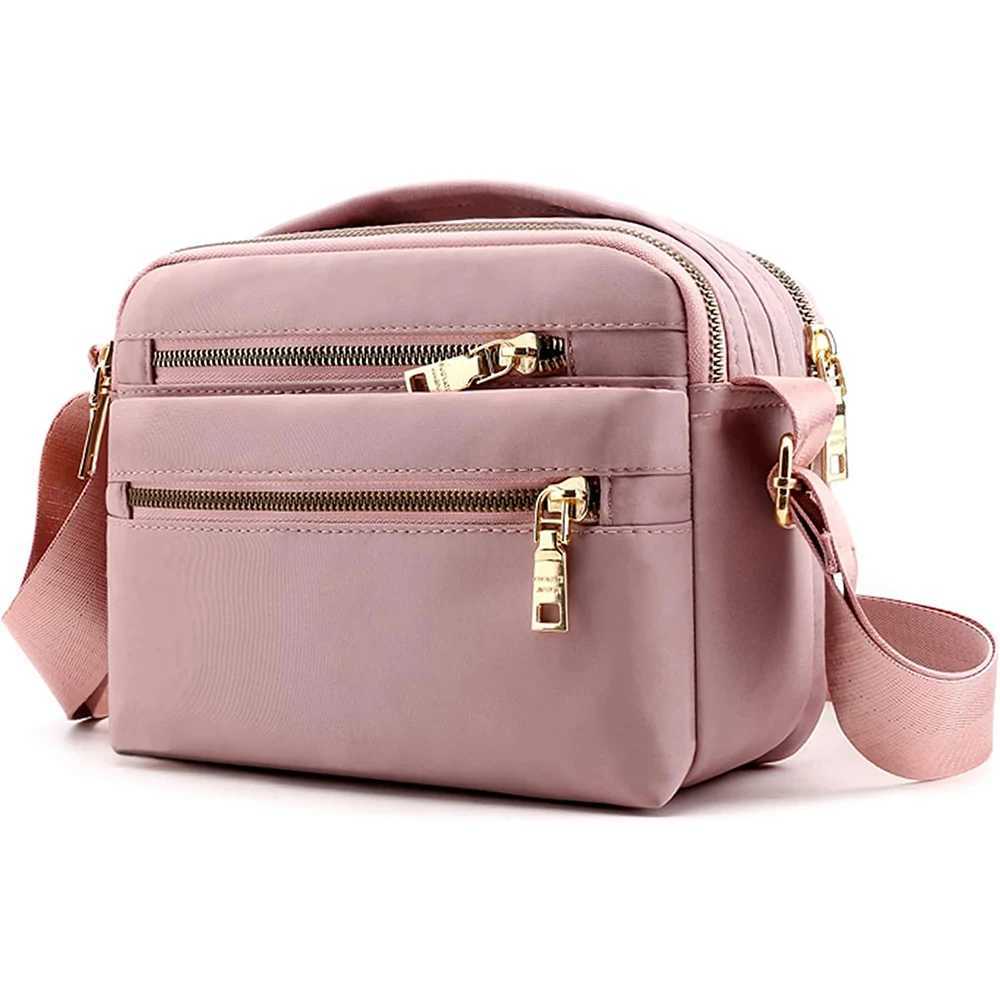 1pc Womens Crossbody Bag Multi Pocket Messenger Bag Shoulder Handbags for Women Suitable Shopping Travel Appointment HikingT251121