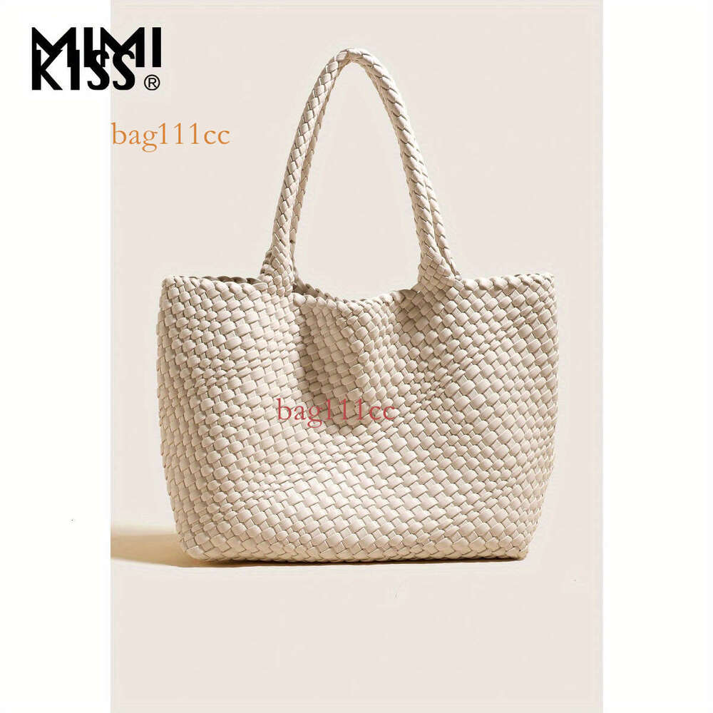 New Handwoven Large Capacity Women's Niche Design Commuter Tote Bag