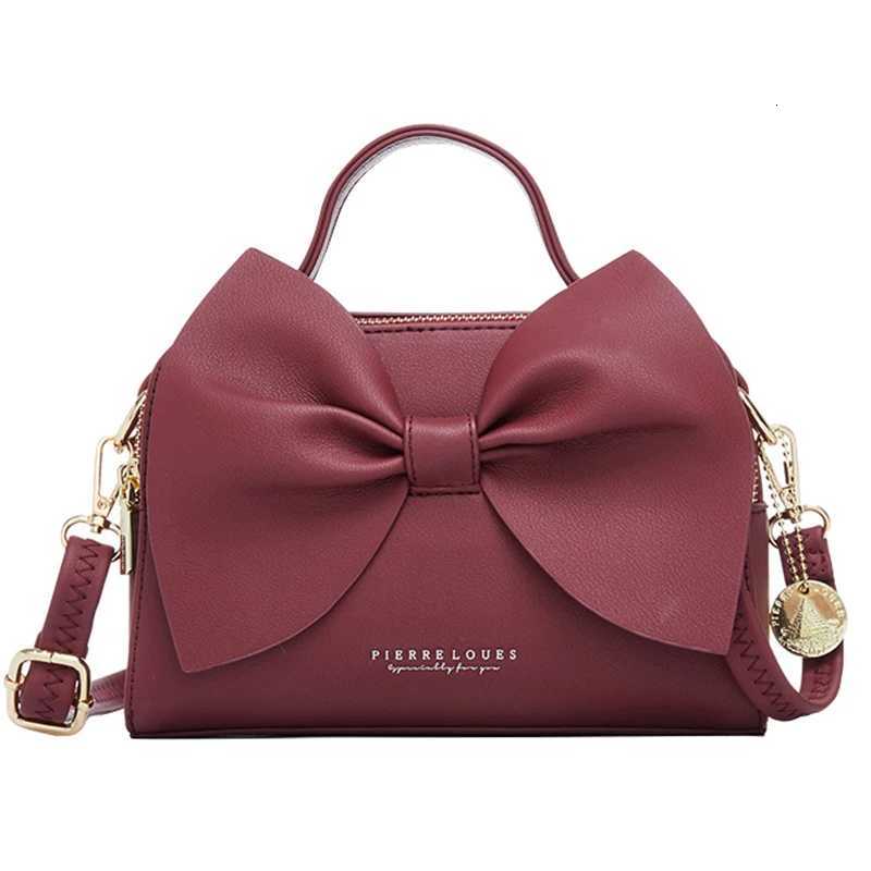 Elegant Wen PU Leather Handbags Fem Shoder Crossbody Bags for Wen Handbags High Quality Ladies Messenger Hand Bags Bow Y251121