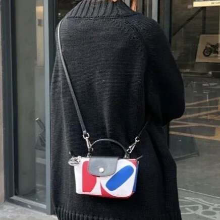 Designer Bag 284 High Quality Limited Edition Love Joint Love Canvas Mini Dumpg Women's Hand Skew Straddle Bag With Shoulder Strap