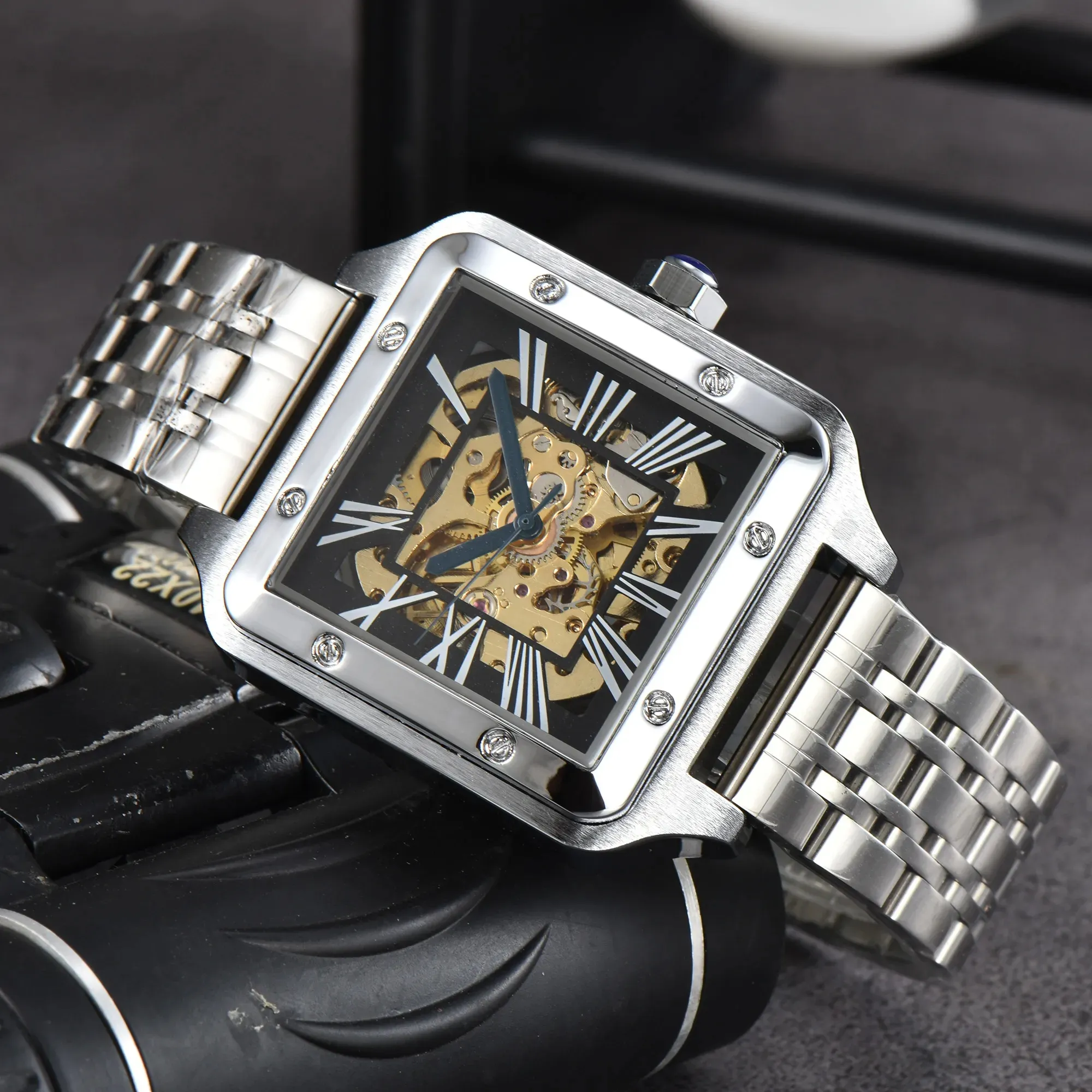 Men watches top new arrival High quality watch man classic automatic mechanical movement designer stainless steel bracelet New arrivals wristwatch