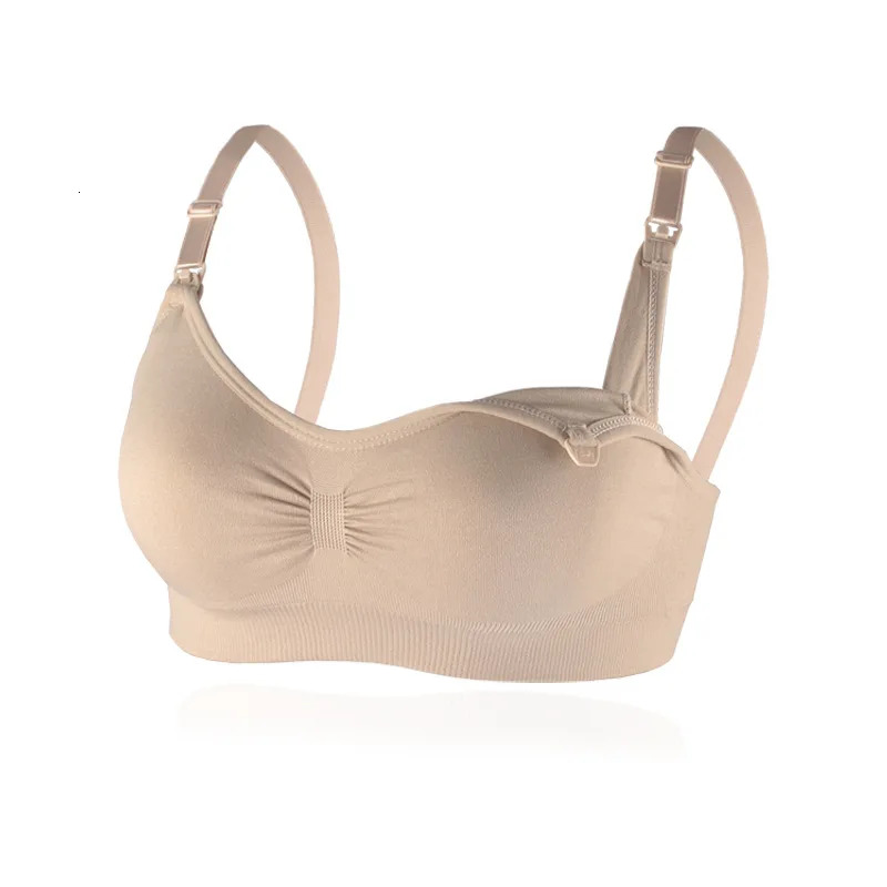 Mother Breastfeeding Bras Maternity Nursing Bra for Feeding Nursing Underwear Clothes for Pregnant Women Wirefree Breathable Bra