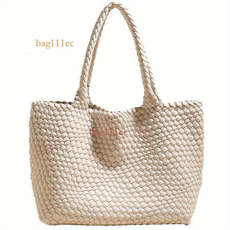 New Handwoven Large Capacity Women's Niche Design Commuter Tote Bag