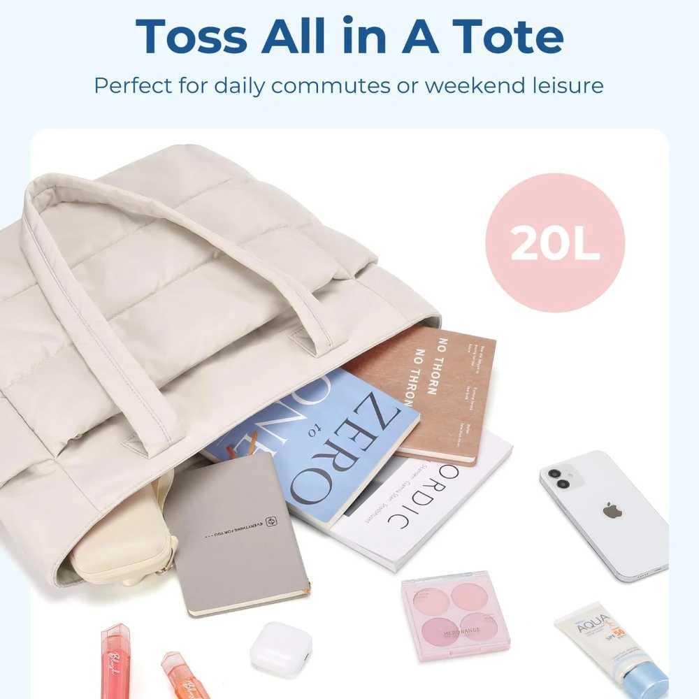New Large Capacity Tote Bag Versatile Handbag for Women Commuting Bag Messenger Shoulder Bag Multiple Pockets Mummy Bag B250618