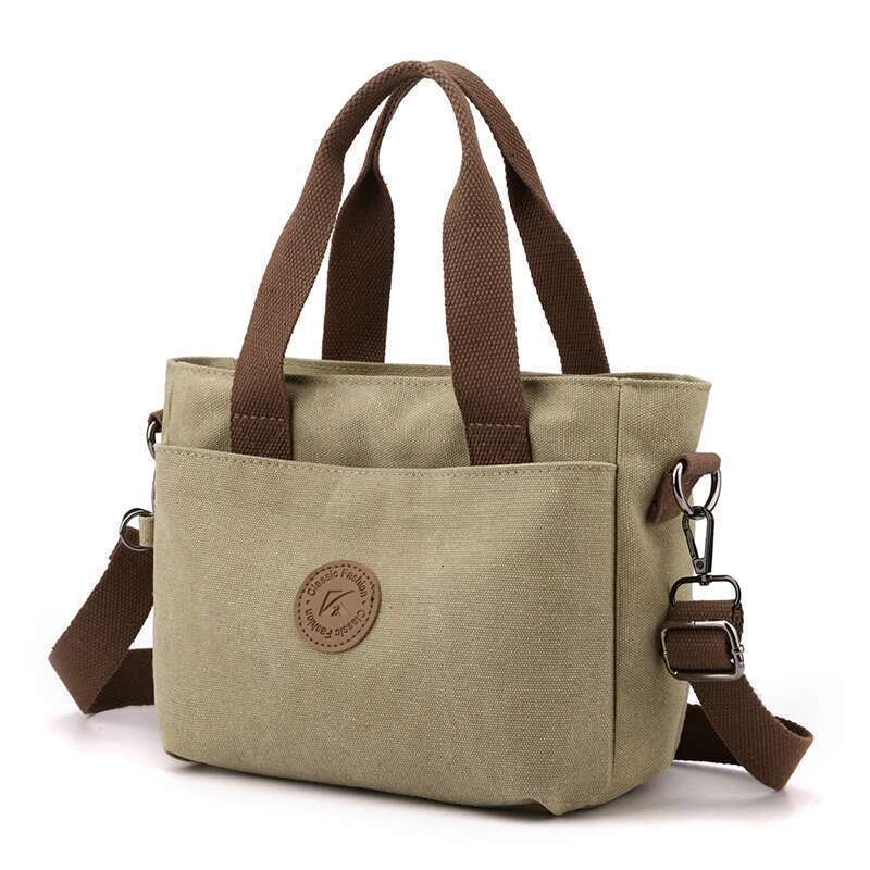 Women Canvas Shoulder Casual High Quality Cross Body Bag Fashion Female Shopper Bags Brand Top Handle Bag