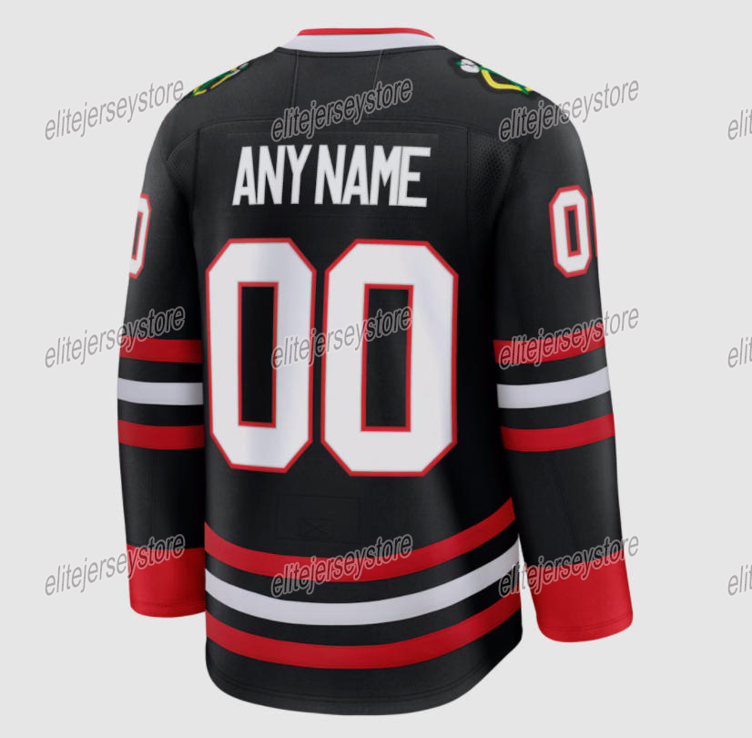 Personalized Custom Bedard 2025 Black Jersey Nazar Bertuzzi Vlasic Knight Donato Dach Foligno Murphy Women Youth