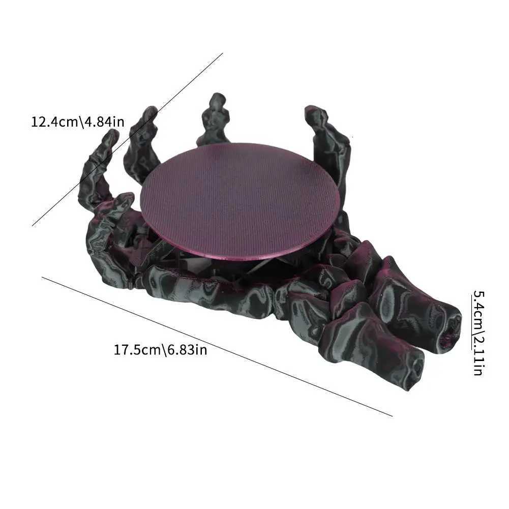 3D Gothic Coasters Skull Hand Cup Mat Funny Decorative Drinks Insulation Cups Coasters Decor For Kitchen Table Desk Women Home C251122