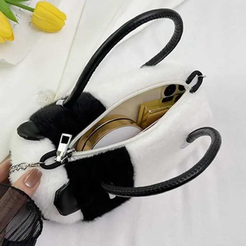 4XFF Casual Plush Satchel Shoulder Bag Handbag for Women Fashion Crossbody Purse K251121