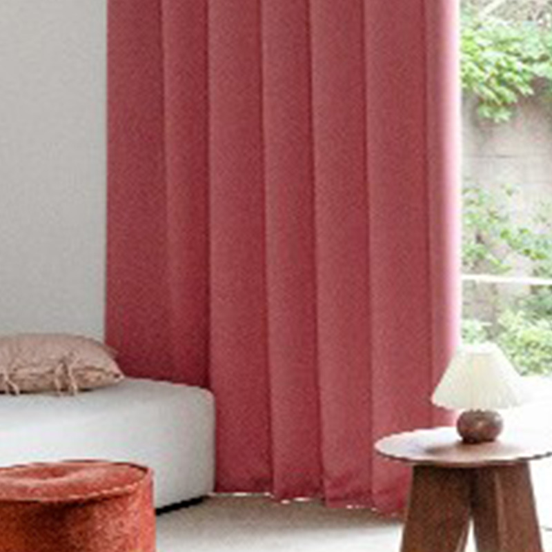 A183 hot selling Shaoxing solid color curtains single side light finished curtain fabric blackout curtains wholesale