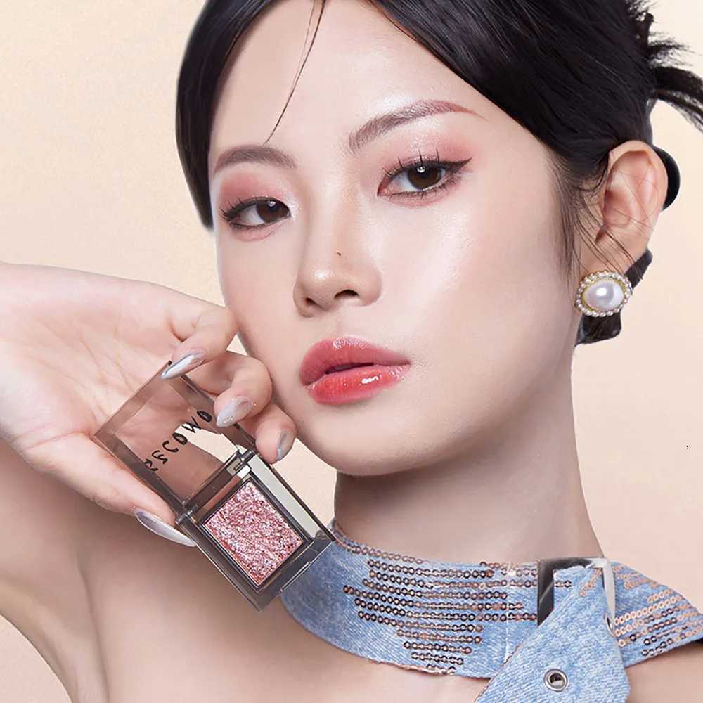 GECOMO Cream Shadow Smoky Eyeshadow Silky Smooth Natural Color Docile And Powder-Free Long-Lasting GlitteringT251122