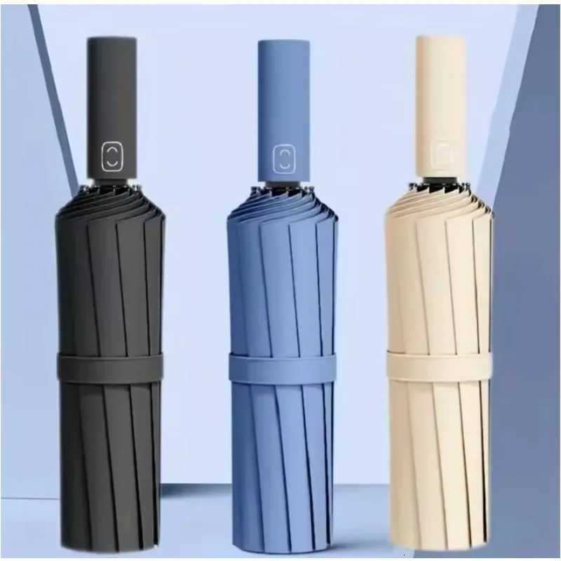 24 - Bone Umbrella Anti - UV Sunscreen for Mens Business Womens Use Wind - resistant Anti - UV UPF50 for TravelM251122