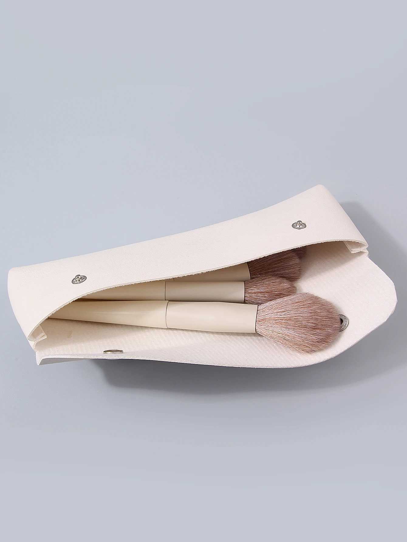 11PCS Beginner Makeup Brush Set with makeup bag soft bristle blush brush eyeshadow brush portable travel makeup tools C251122