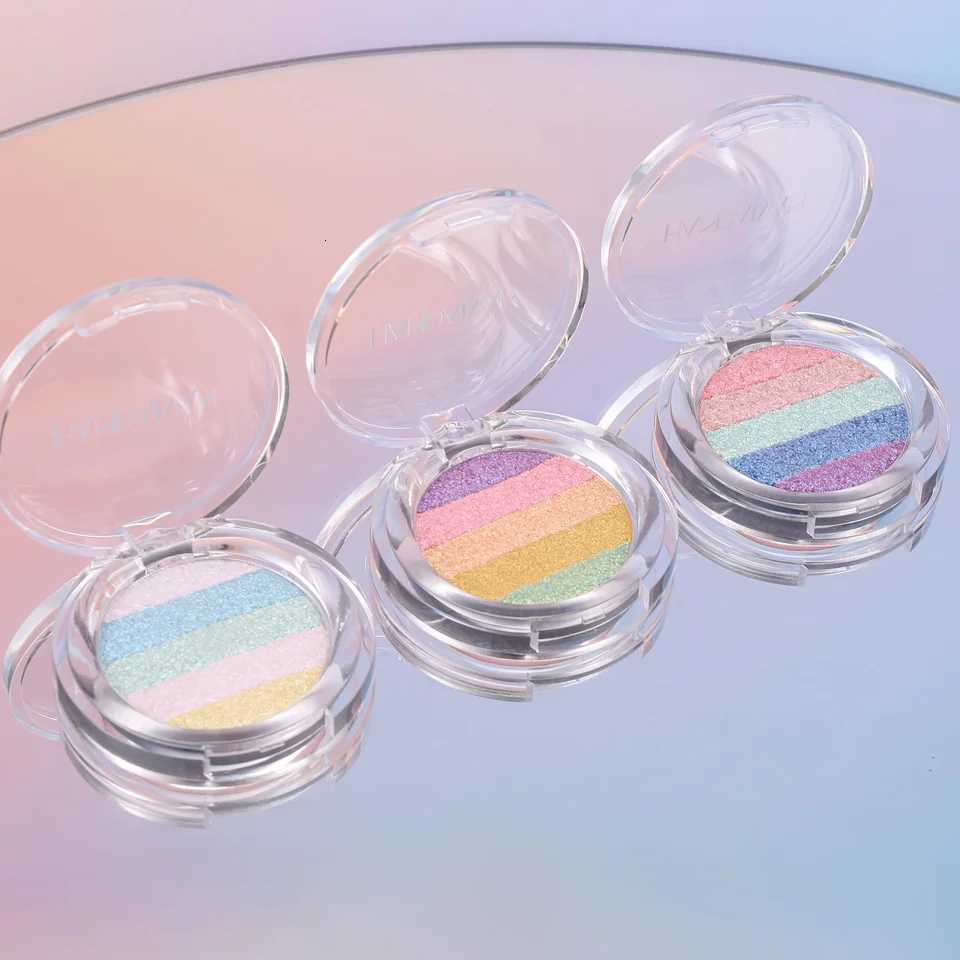 Multipurpose Pressed Powder Eyeshadow Palette Waterproof Long Lasting Highly Pigmented Rainbow Highlighter Chameleon MakeupT251122