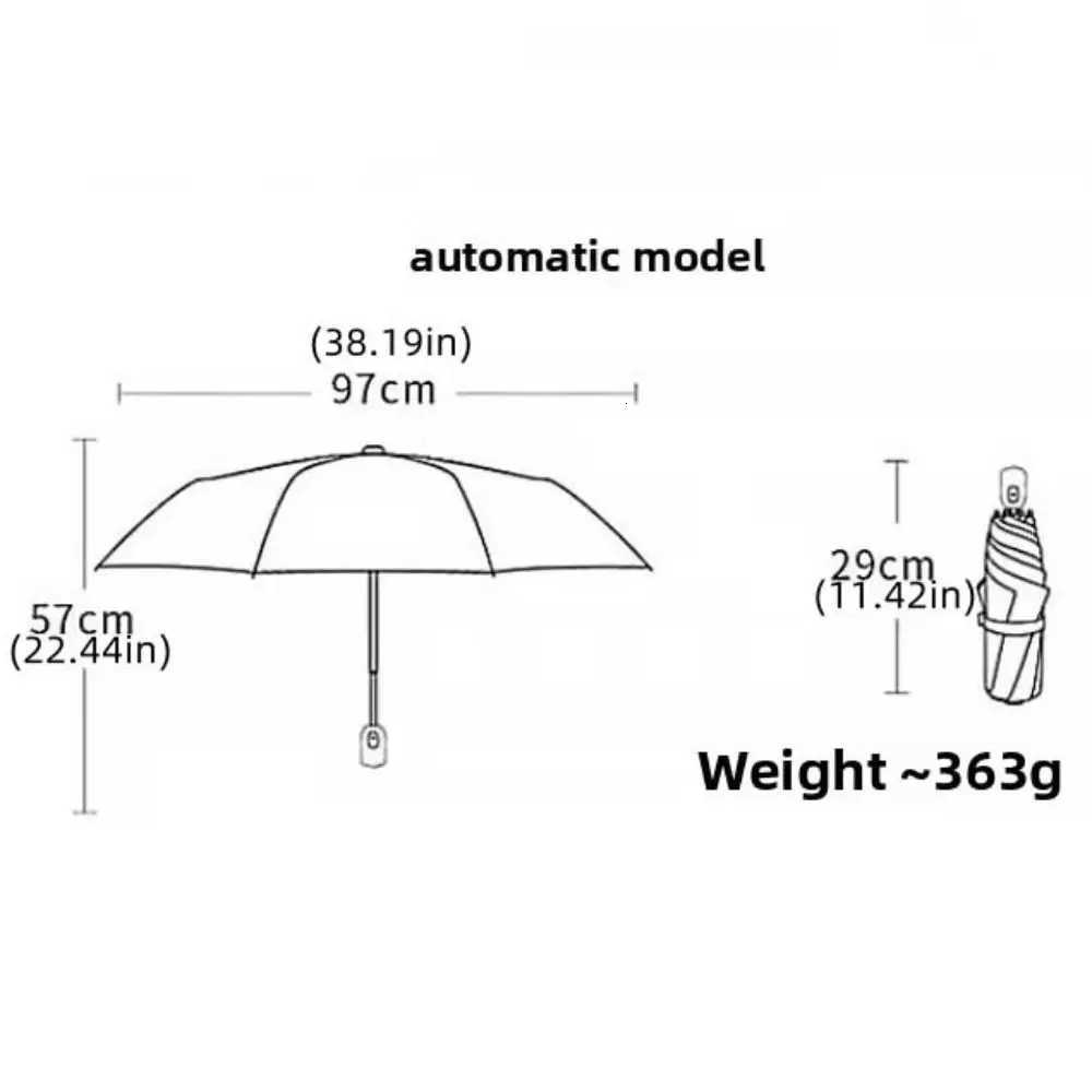 Fresh Flowers Automatic Umbrella UV Protection Sunny Rain Use Sun Umbrella Waterproof Foldable Floral Umbrella Home SuppliesM251122