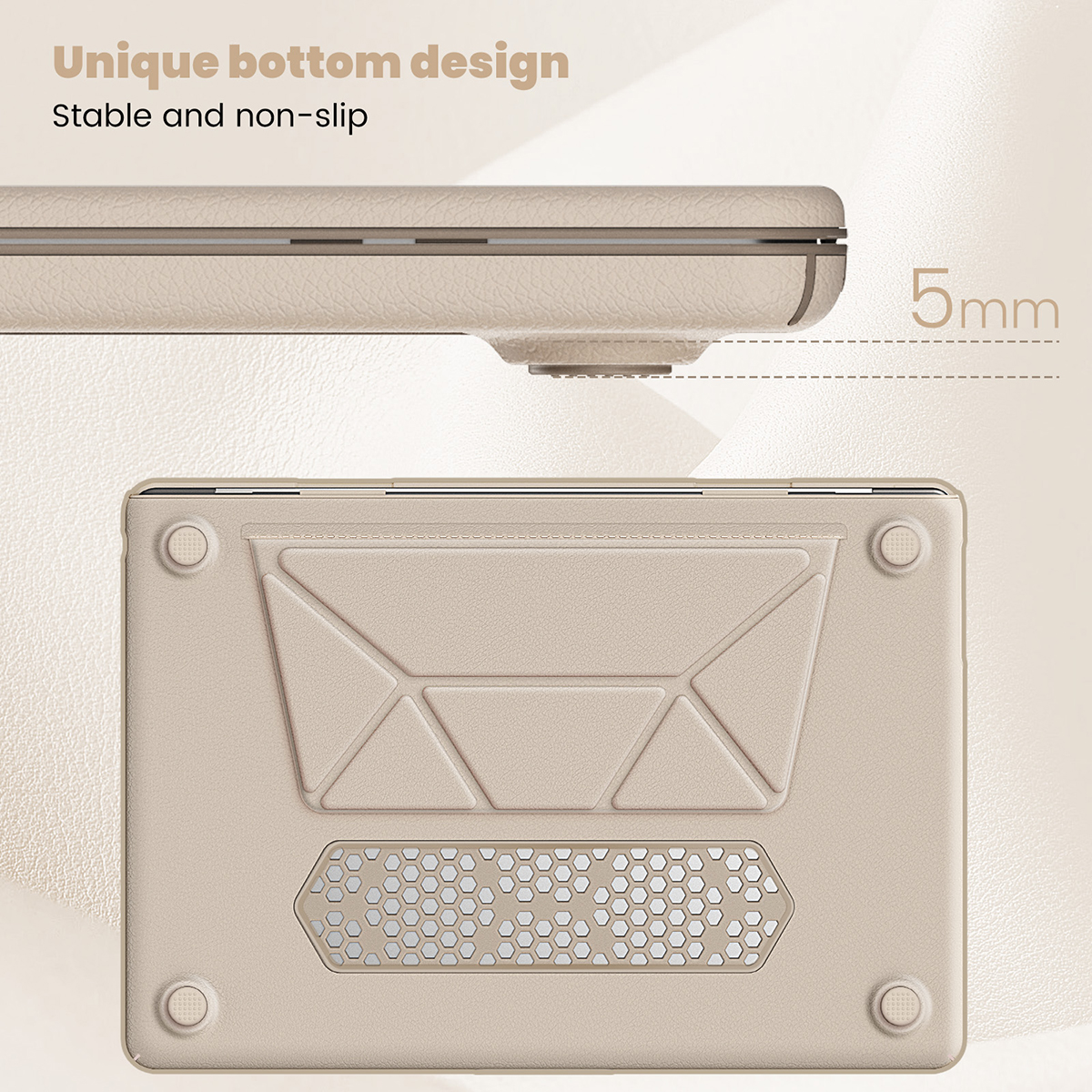 Business Laptop Case For MacBook Air 15 15.3 inch 2025 M4 A3241 M2 A2941 M3 A3114 PU leather Anti-Scratching Shockproof Protective Cover With Foldable