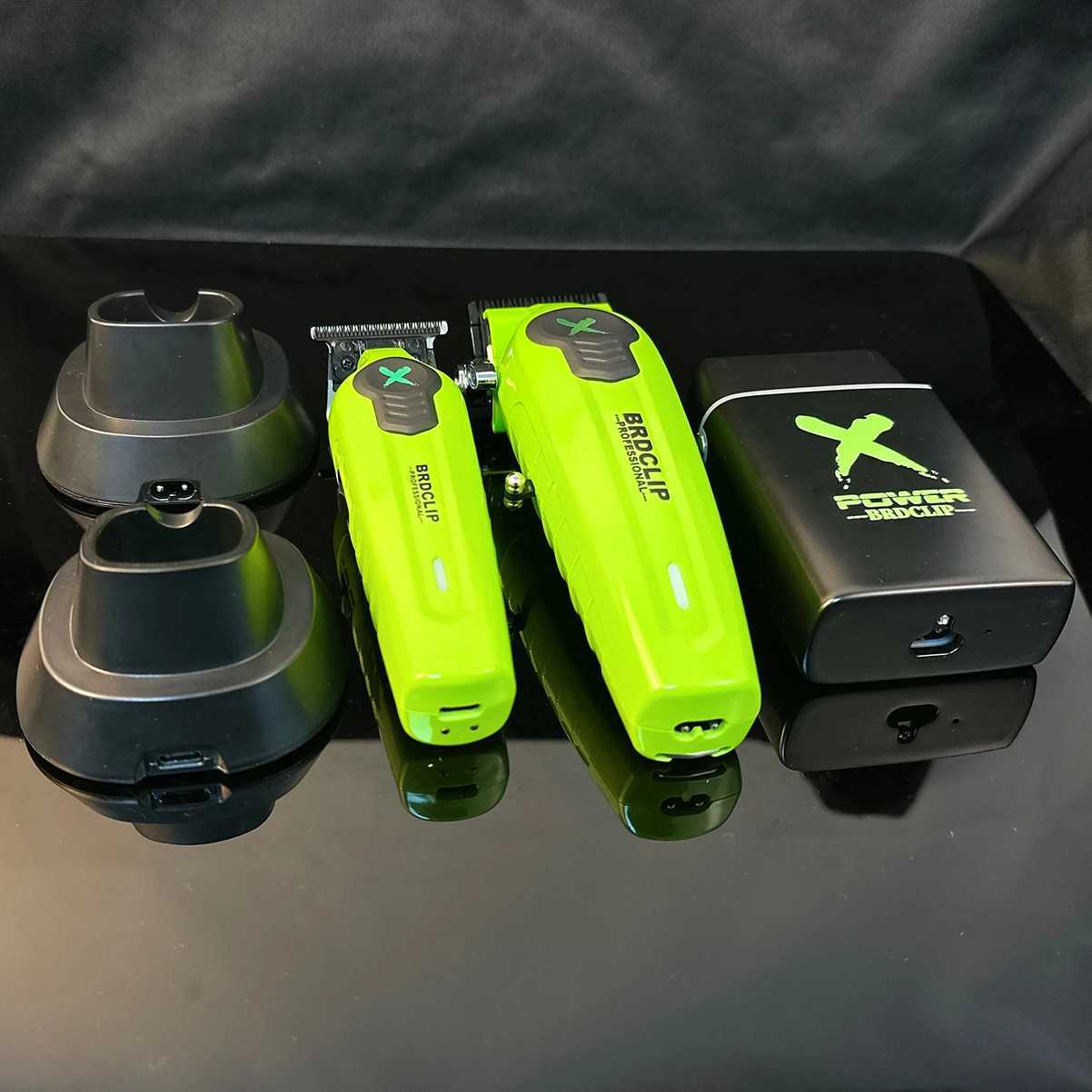 BRDCLIP FAC FAT FAS 7500RPM Barber Professional Hair Clipper Electric Shaver Trimmer with Base DLC Blade W250422