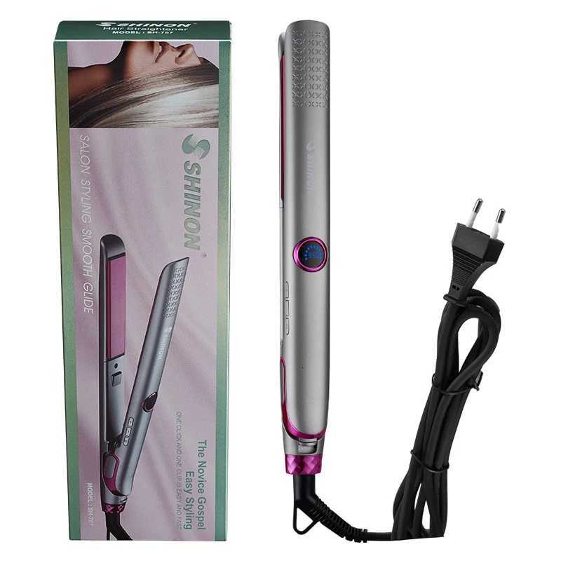 Professional Hair Straightener Curler Thermostatic Curling Iron Dual-use Non-damaging Straightening Hair Straightener Hair CareT251122