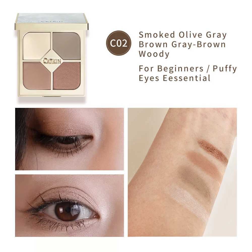 CATKIN Glit Quad Eyeshadow High Pigmented and Matte Eyeshadow Palette Shimmer FinishesT251122