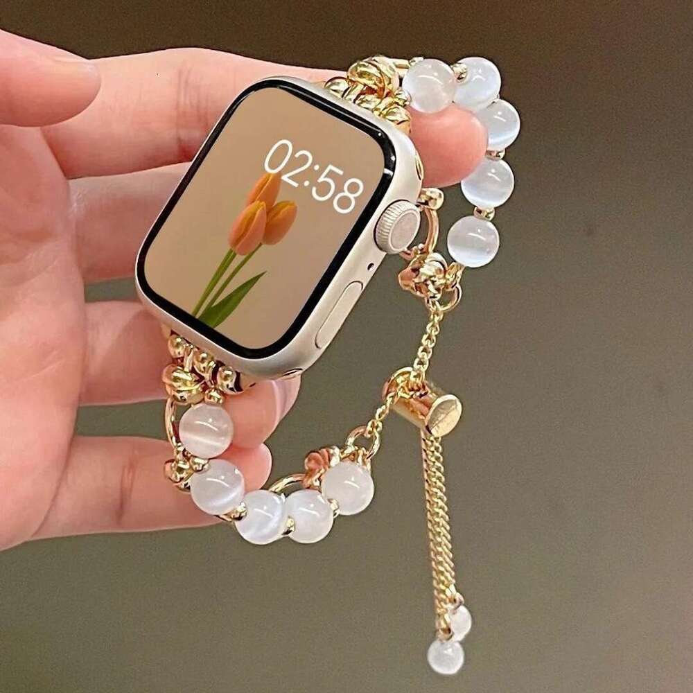 Cat Eye Stone Crystal Bracelet Strap for Applewatch Smart Accessories Ladies' fashion jewelry accessories