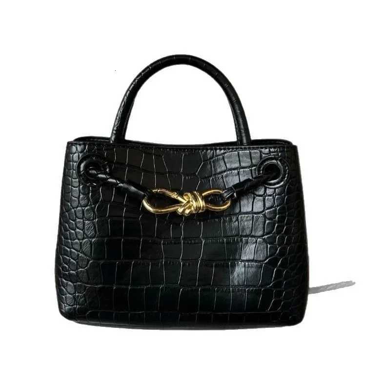 Large Capacity Commuter Womens Shoulder Bag Fashionable Versatile Stone Pattern Luxury Lightweight Square Shape Leather Bag K251121