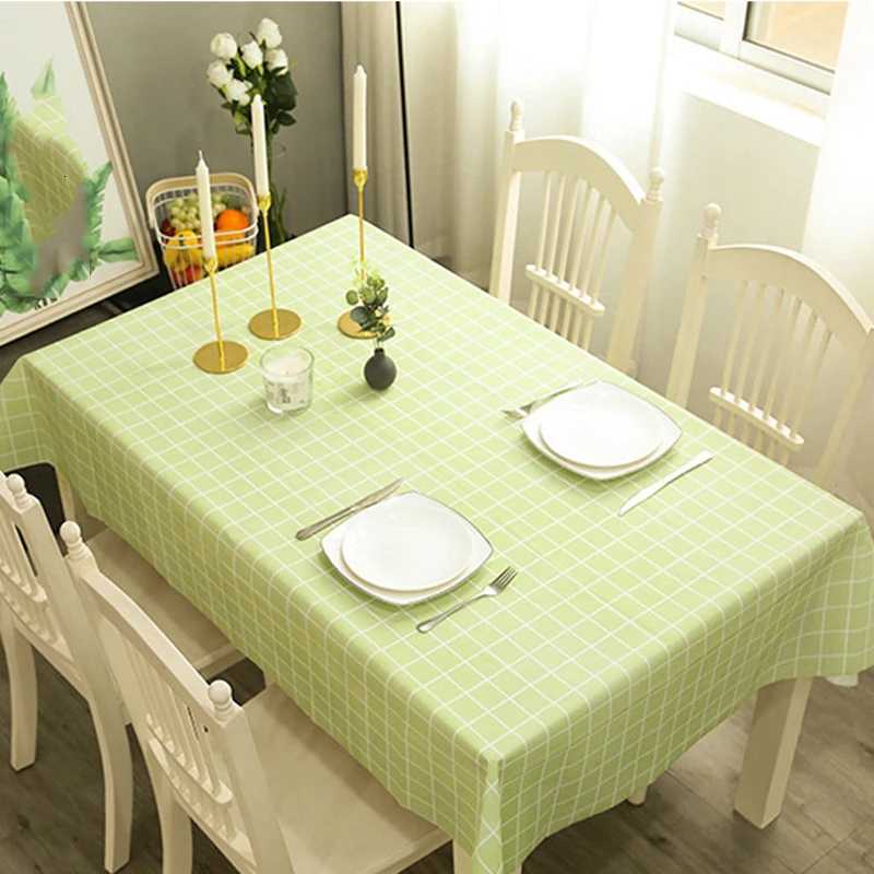 The tablecloth with a warm and cozy atmosphere a high-temperature resistant tablecloth and a waterproof oil-proof and no-was C2511220