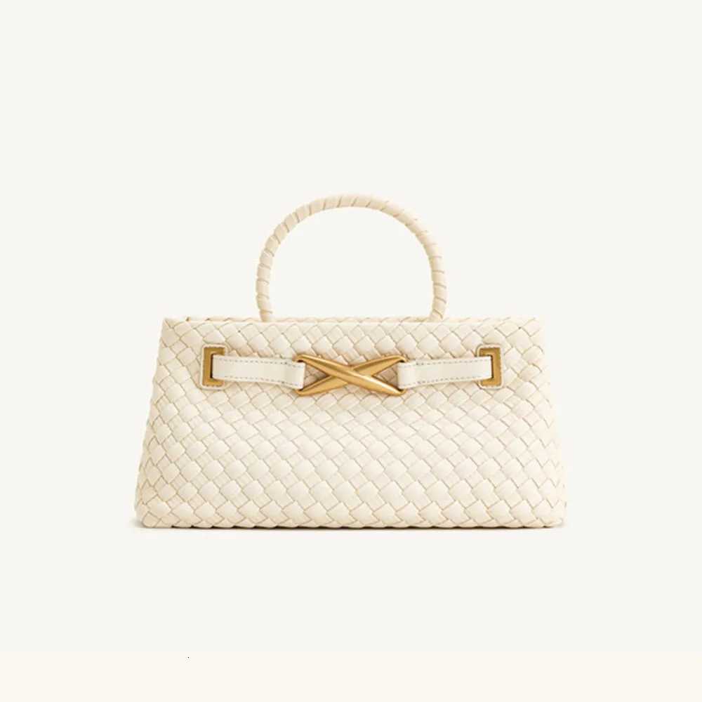 JW Pei Woven Handbag Women Bags Fashion Versatile 2025 Spring New High-end Sacs Main Purses Top Handle Bags Torebki Damskie K251121