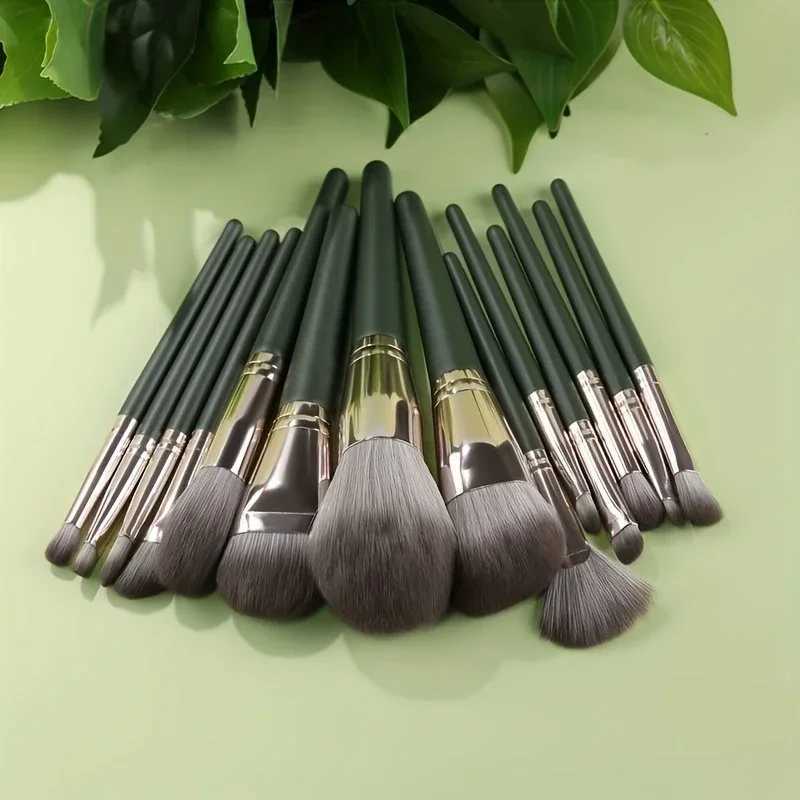 14PCS Makeup Brushes Set Soft Fluffy Professional Cosmetic Brushes for Foundation Powder Eyeshadow Blending Complete Beauty C251122