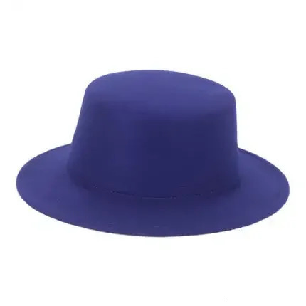 Winter Autumn Fashion Women Men Unisex Wide Brim Panama Hat Autumn Winter Gentleman Elegant Jazz Church Cap Beige Black Red 250430