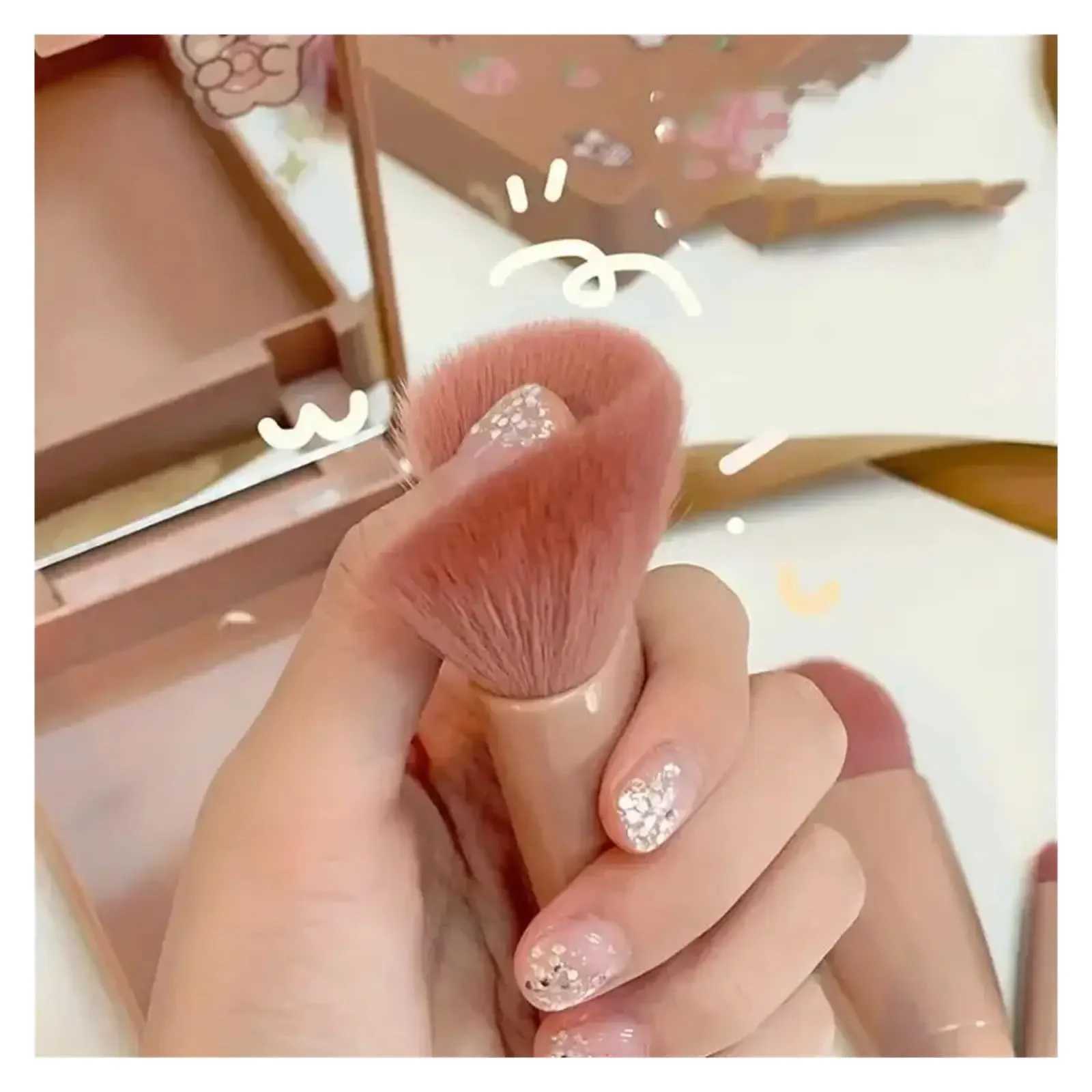 5pcs Travel Size Makeup Brushes Set Mini Makeup Brushes Small Complete Function Cosmetic Brushes Kit With Case And Mirror C251122