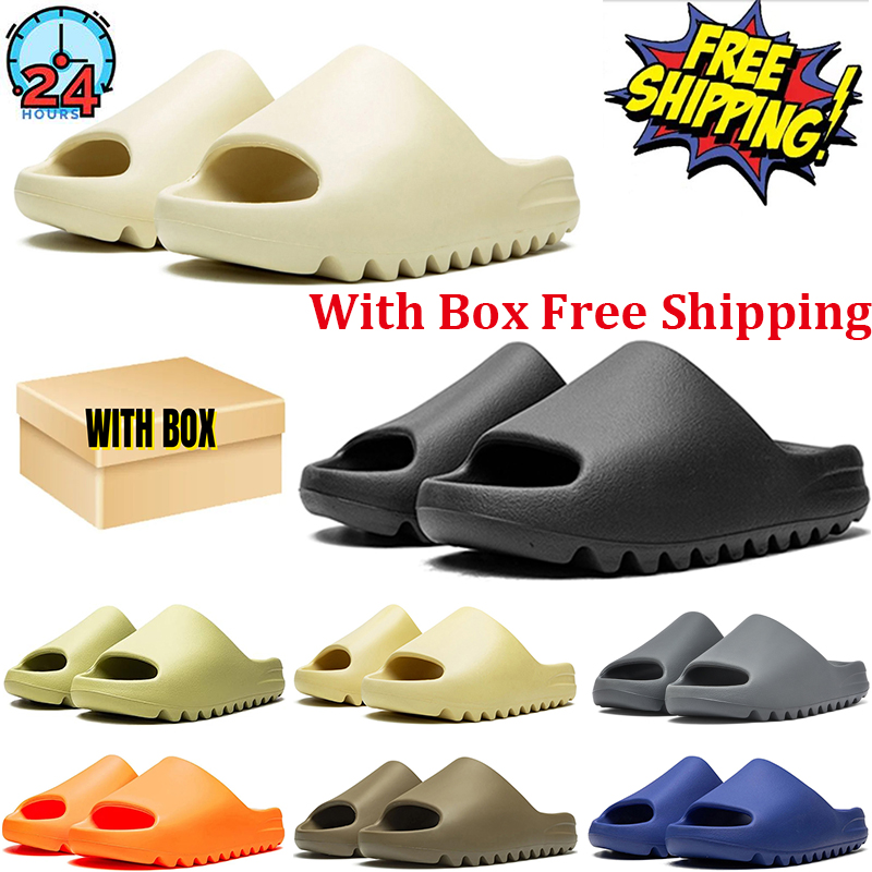 Free shipping designer slippers slides for men women sliders sandals mens womens slipper slide trainers flip flops sandles with box