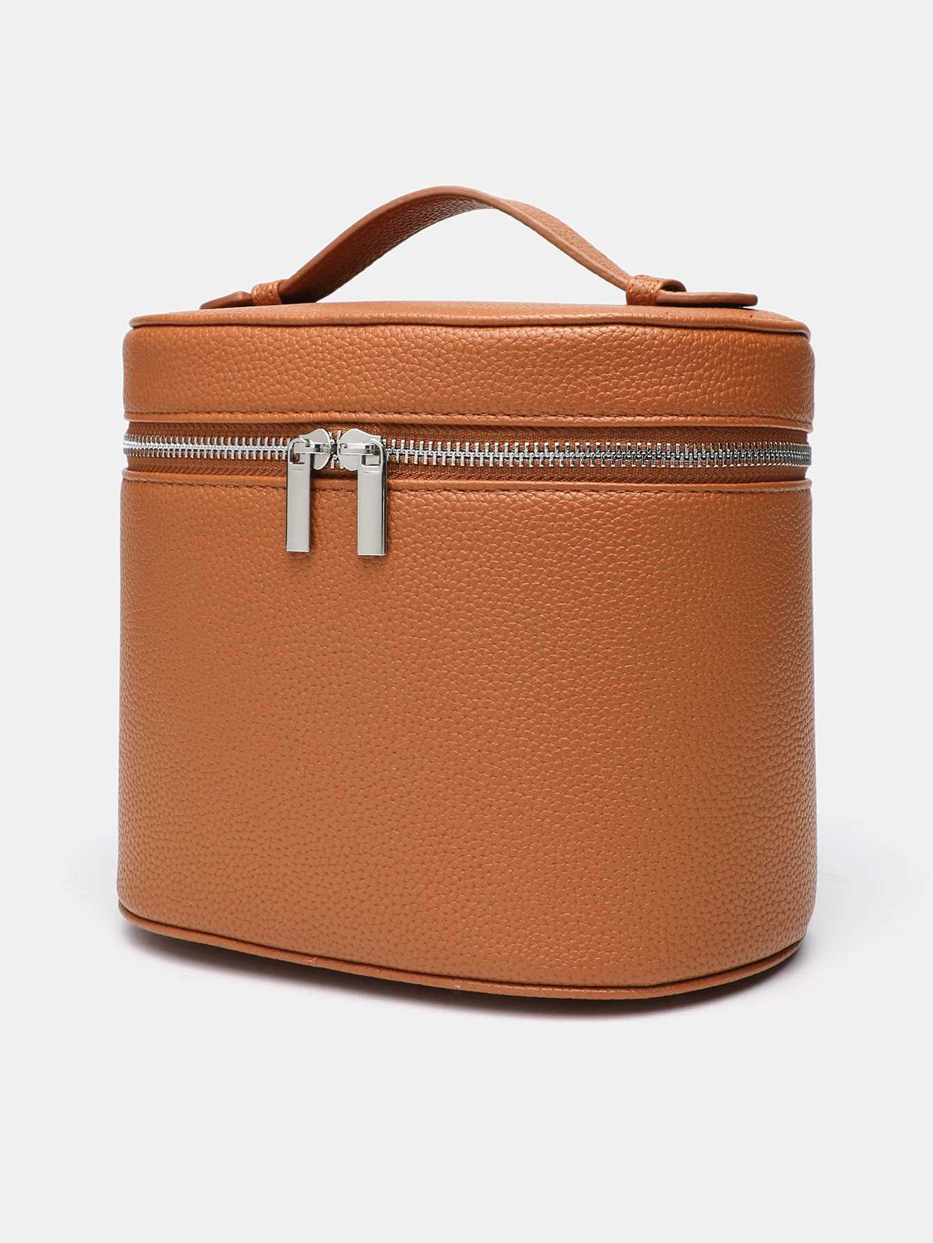 Designer Light luxury simple and portable handheld storage bag large capacity makeup storage bag Y251122