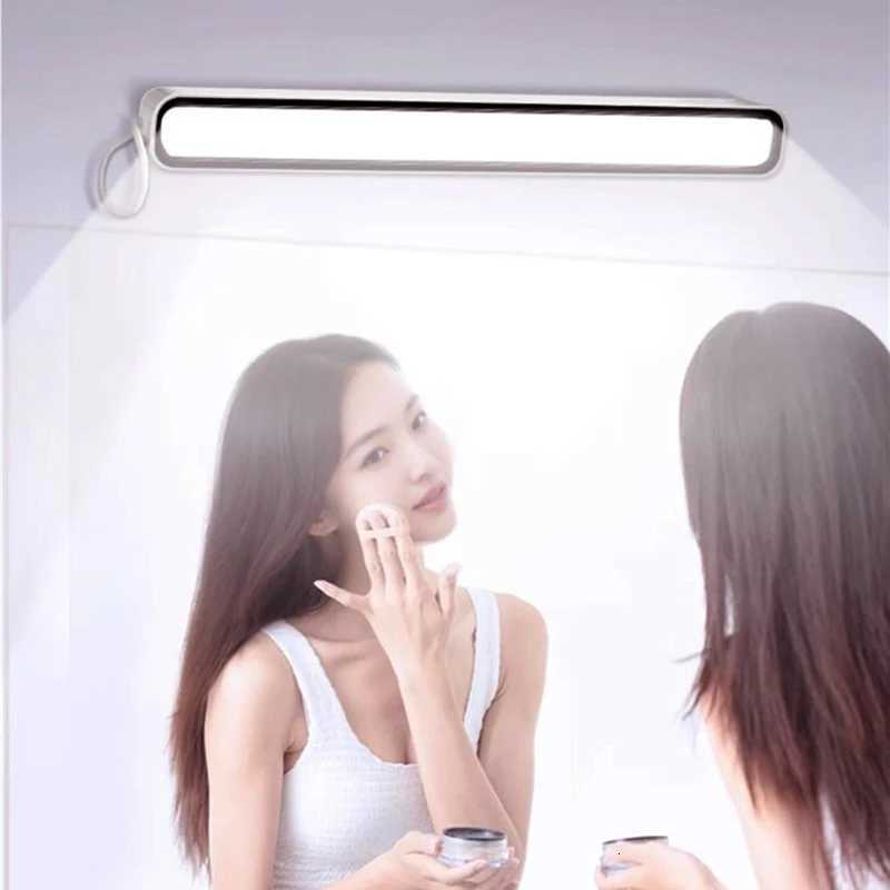 LED Makeup Mirror Light 6W USB Rechargeable Vanity Lamp Eye Protection Hanging Magnetic Desk Lamps Touch Switch Book Lights M251122