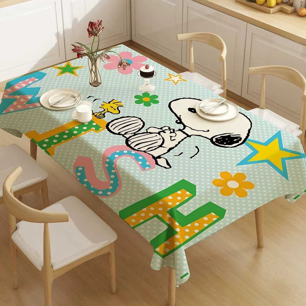 Pattern Tablecloths Summer Washable Picnic Party Rectangle Table Cover Home Dining Decor C251122