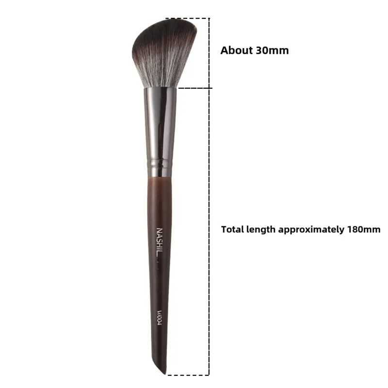 Premium Animal Fur Makeup Brush Set Wooden Handle Eyeshadow Blush Powder Eyebrow Brushes Beauty Makeup Tools Fur Cosmetic C251122