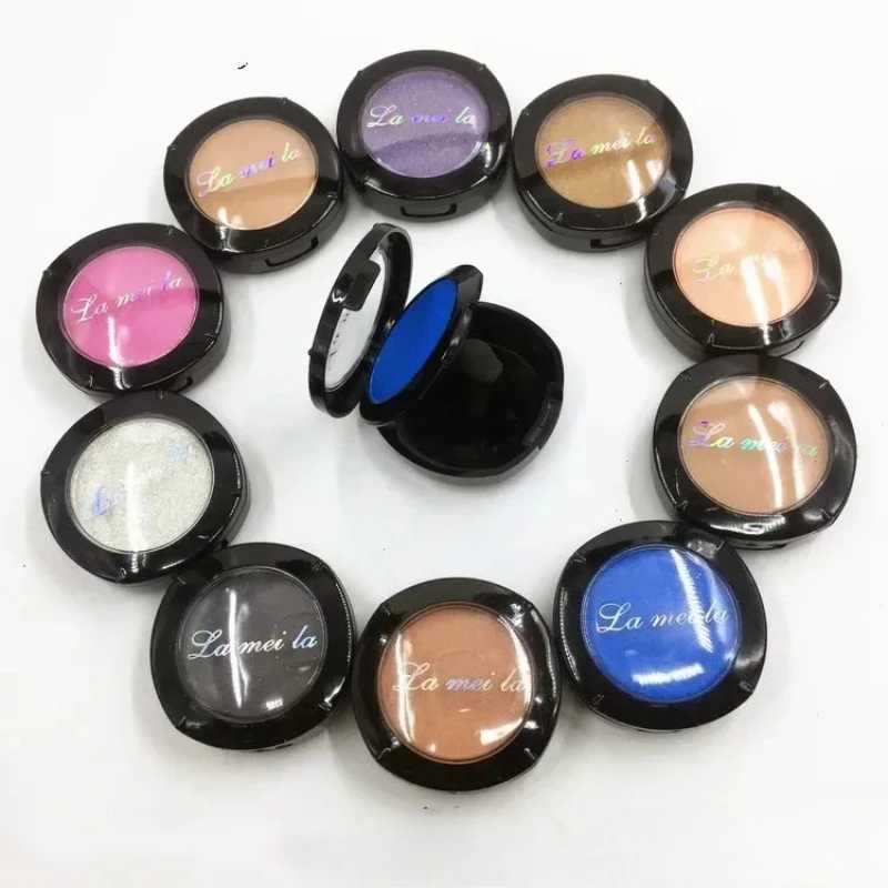 12 Color Sliver Glod Black Nude Eyeshadow Makeup Matte Shimmer Eye Shadow Palette Make up Glitter Eyeshadow With Brush MirrorT251122