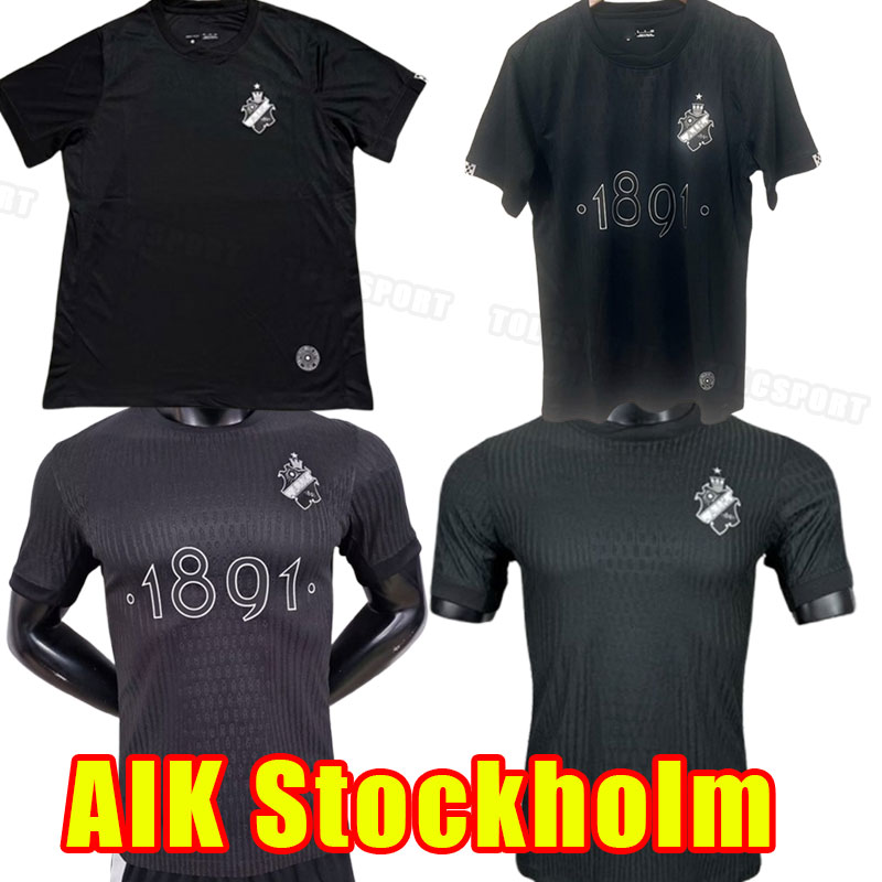 2025 2026 AIK Solna Swedish League SOCCER jerseys STOCKHOLM special limited-edition OTIENO GUIDETTI THILL TIHI HALITI football Shirts training player version