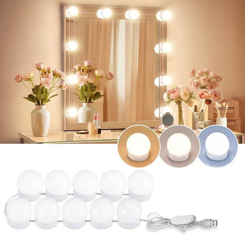 YLS-14 Dimmable Bulbs LED Vanity Mirror Lights With 10 Brightness Levels AdjustableFor Makeup Desk Bathroom Dressing Room M251122