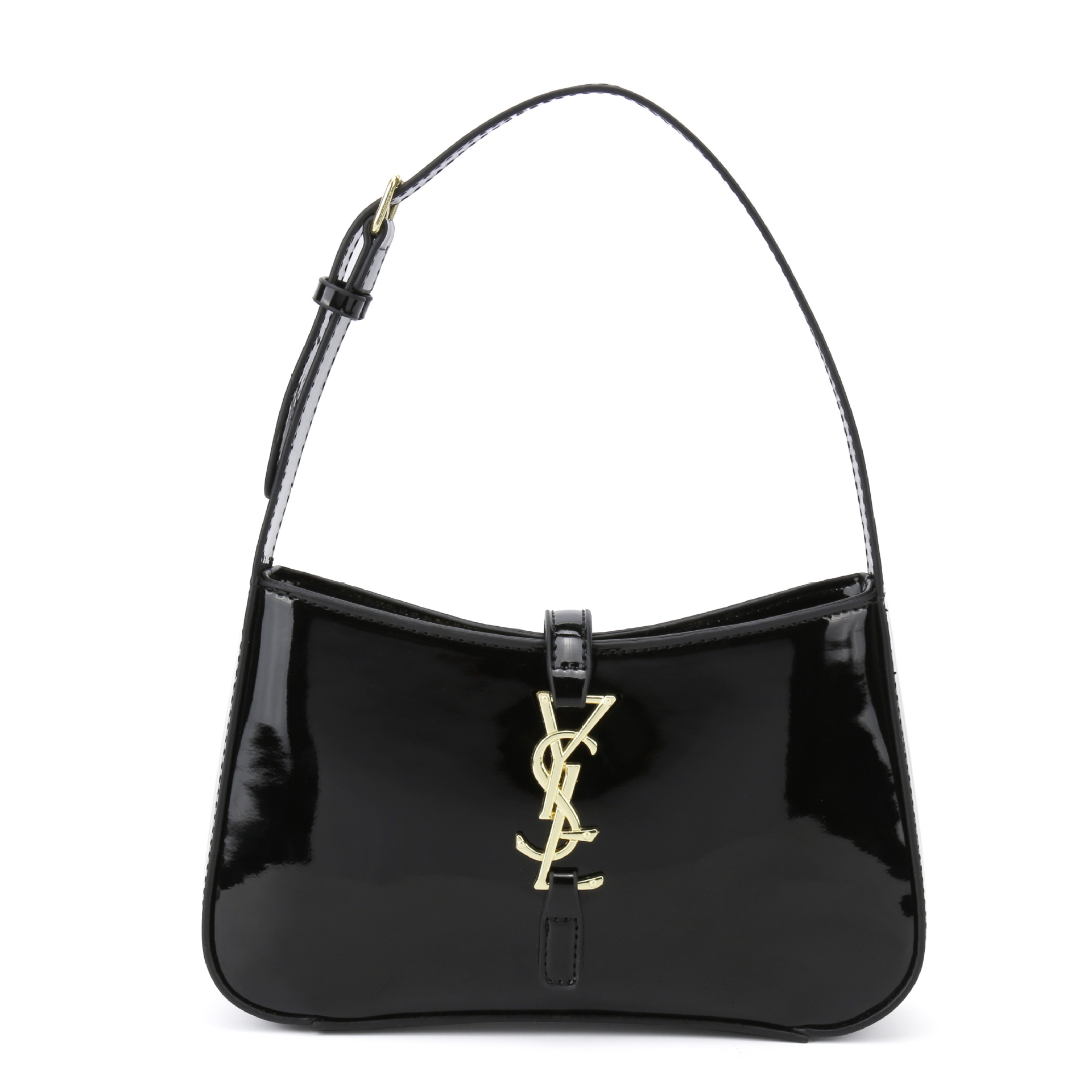 Shoulder bag texture shiny underarm bag handbag commuting simple large capacity bag 2025