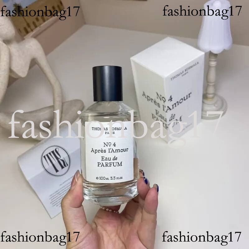Thomas Kosmala Perfume No.4 Apres l amour Fragrance 100ml Men Woman Parfums Eau de Parfum Long Lasting Brand TK EDP Body Mist Natural Cologne Spray Hi