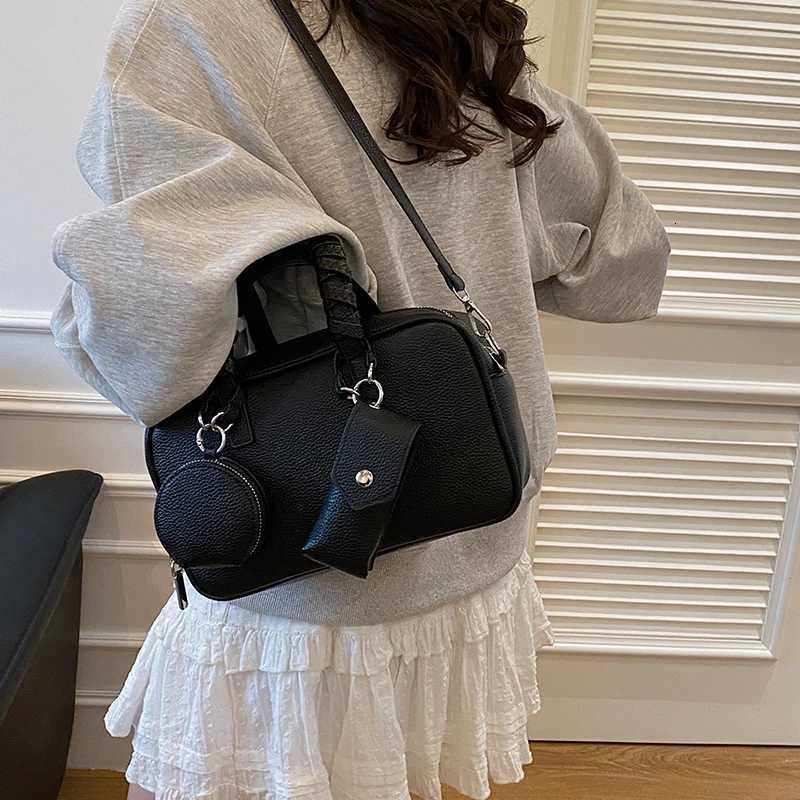 High Quality Women PU Leather Handbags Shoulder Bags Casual Female Zipper Crossbody Bags for Women Fashion Ladies Messenger BagsT251122