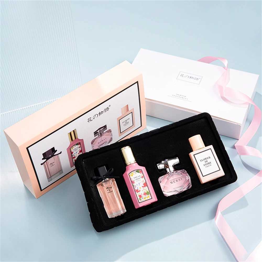 Brand Perfume Women Gift Box Four Piece Set Plant Floral Scent Pheromone Lasting Fragrance Exudes Feminine Charm J251122