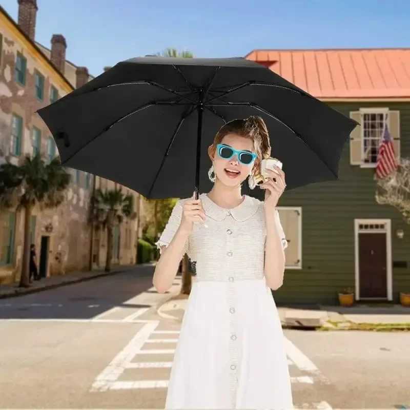 20 Bones Fully Automatic Reverse Folding Umbrella with Windproof Reflective Stripe UV UmbrellasM251122