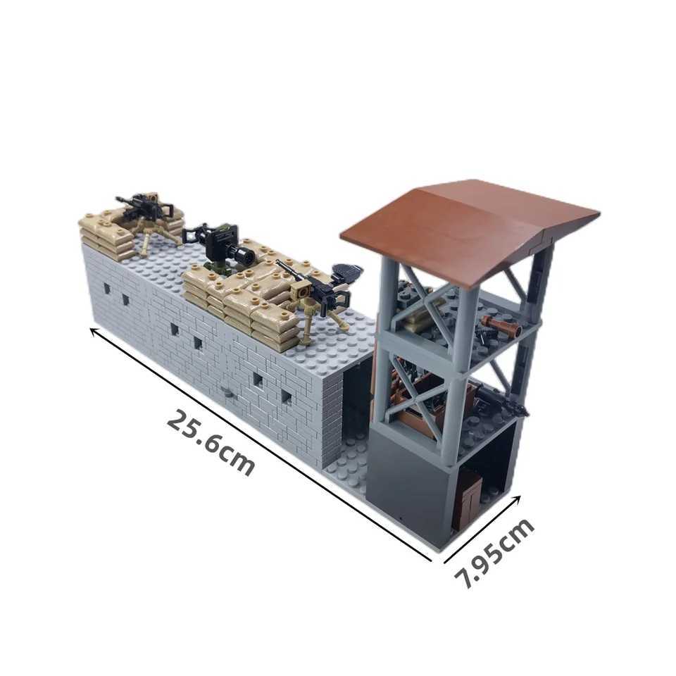 MOC WW2 German Military Weapons Building Blocks Toys for Boys Compatible Transform Army Soldiers Bricks Kids Xmas Birthday Gift G251122