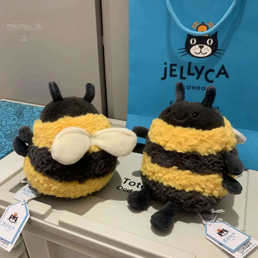 Dolls jellys Cat Albee Plush Children's plush toys hornet Soft Toy Bee body pillow Cute Soothing the Doll Gifts2025