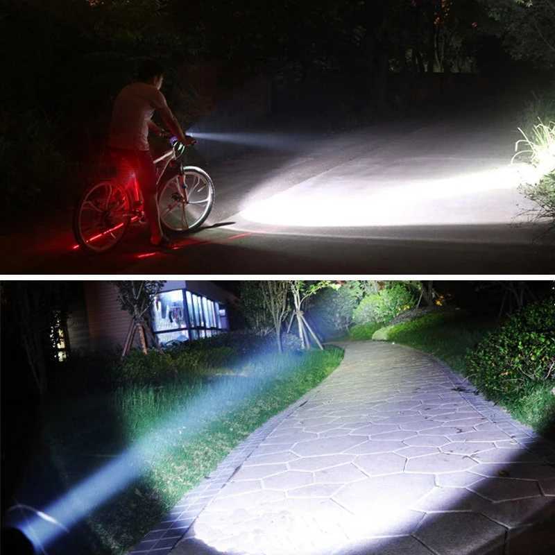 5000lm Led White Tactical Hunting Flashlight Weapon Gun Light Rifle Scope Airsoft MountSwitch18650USB ChargerBox C251122