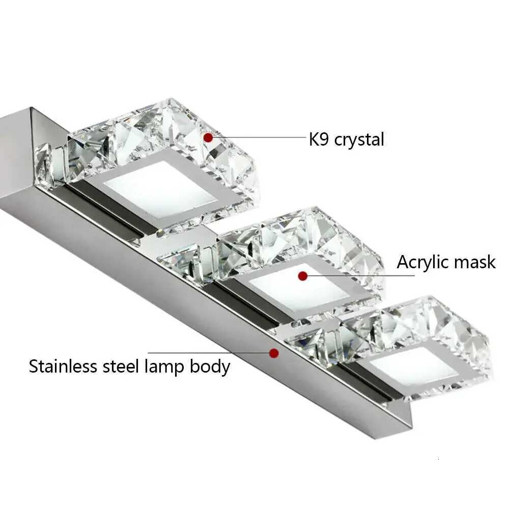 3 LED Lights for Bathroom Mirror Modern Bathroom Vanity Light Toilet Front Mirror Makeup Wall Lamp Fixture M251122